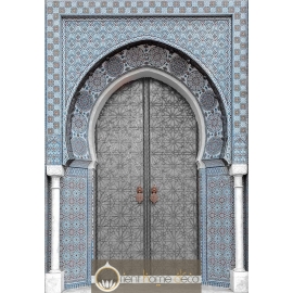 Porte décoration orientale