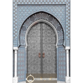 Porte décoration orientale