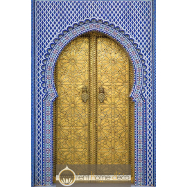 Tableau Moroccan Door Fes 1