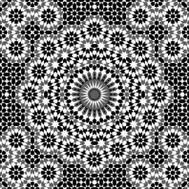 Modèle Mosaique islamic pattern