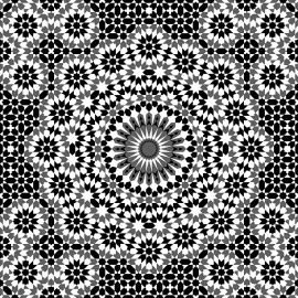 Modèle Mosaique islamic pattern
