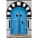Photo Porte Tunisienne bleue