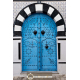 Photo Porte Tunisienne bleue