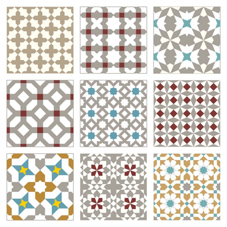 Modèle Mosaic 9