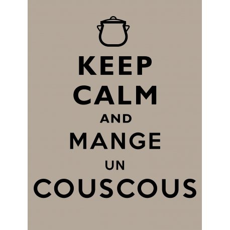Keep Calm couscous