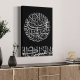 Tableau islam Plexiglas Chahada