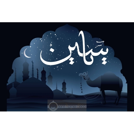 Tableau Prenom calligraphie arabe 