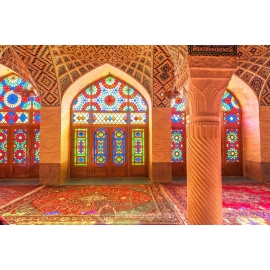 Tableau Plexiglas Mosquée Nasir al-Mulk
