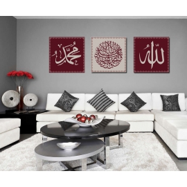 Tableaux Triptyque Islam 4