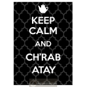 Keep Calm Chrab Atay Noir