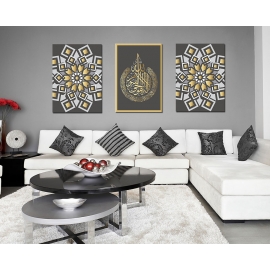 Tableaux Triptyque Ayat El koursi 5